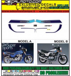 KIT STICKERS CB 750 F 1979