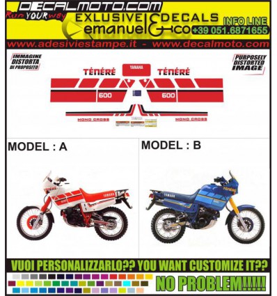 XT 600 Z TENERE 1988 3AJ