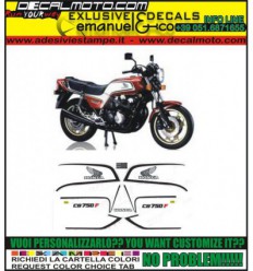 KIT STICKERS CB 750 F 1983