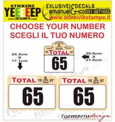 TABELLE TABS DAKAR 1997 DAKAR-AGADES-DAKAR