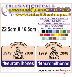 TABELLE TABS DAKAR 1979-2008 DAKAR-LISBOA