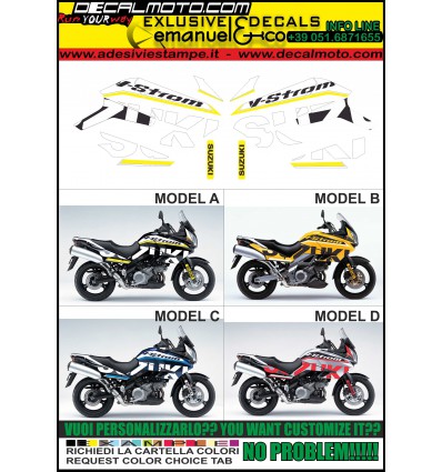 V-STROM DL 1000 2002 2009 SIGN