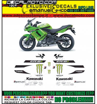 ER 6F REPLICA MOTO GP MONSTER ENERGY