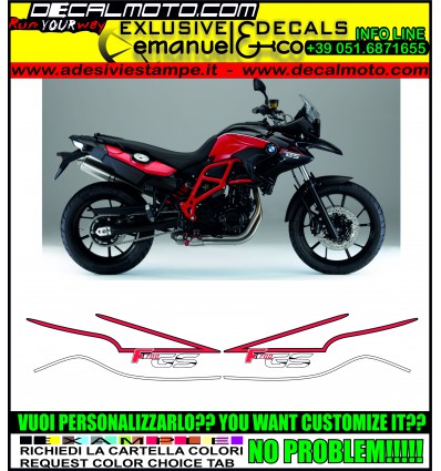 F700 GS 2015 RED BLACK