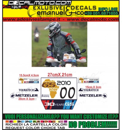 TABELLE TABS GS TROPHY 2010 AFRICA