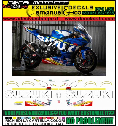 GSXR 600 750 1000 ENDURANCE REPLICA