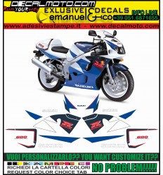 GSXR 750 1997 SRAD WHITE