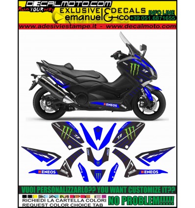 TMAX 530 2012 - 2014 REPLICA M1 MOTO GP 2019