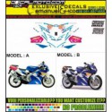 Adesivo RGV 250 GAMMA 1993 BLUE