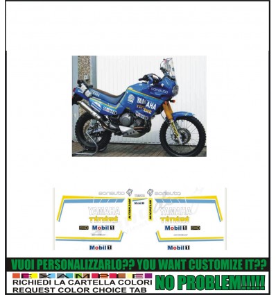 XT 750 Z SUPER TENERE REPLICA SONAUTO PARIS DAKAR XT 750 Z SUPER TENERE REPLICA SONAUTO PARIS DAKAR