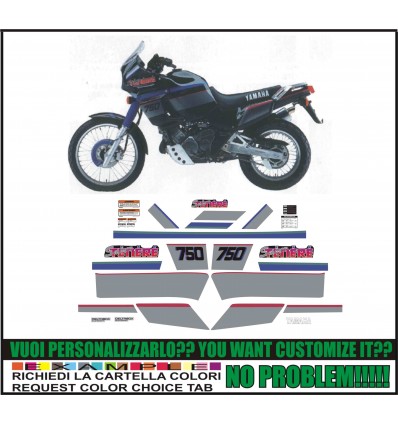 XT 750 Z SUPER TENERE 1990 BLACK