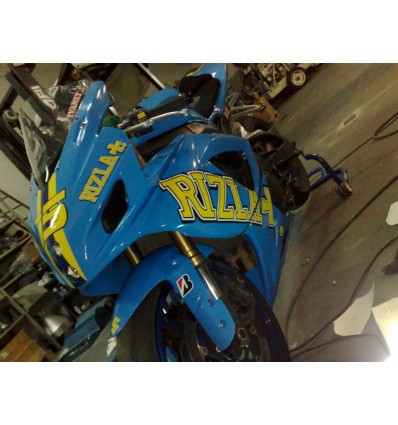 Adesivo GSXR 600 750 1000 MOTO GP RIZLA CAPIROSSI