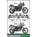AFRICA TWIN CRF 1000 L SIGN MONOCOLOR FULL COVER