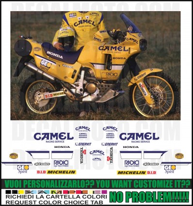 AFRICA TWIN XRV  RD03 650 dakar 1991 camel