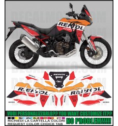 AFRICA TWIN CRF 1000 L 2016 RED WHITE BLACK