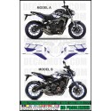 MT 09 / Fz 09 2013 - 2016 sign blu race