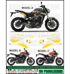 MT 09 / Fz 09 2013 - 2016 sign blu race