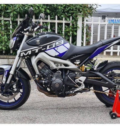 MT 09 / Fz 09 2013 - 2016 sign blu race