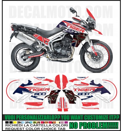 TIGER 800 XC 2010 - 2014 SIGN