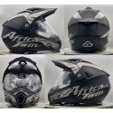 helmet AFRICA TWIN BLACK.ENDURO CASCO