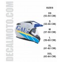 helmet GAULOISES .ENDURO CASCO