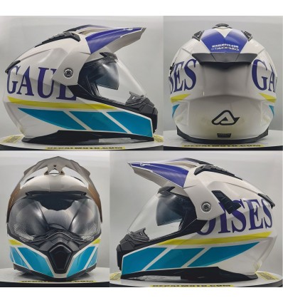 helmet GAULOISES .ENDURO CASCO