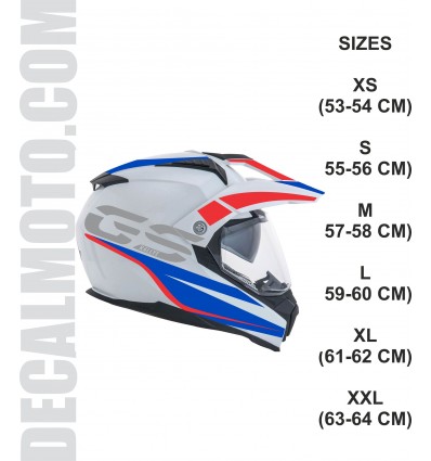 helmet GS rallye ENDURO casco