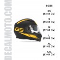 helmet GS.anniversary.modular casco