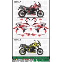 Adesivo TIGER 1050 2009 2013 SE