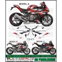 Adesivo S1000 RR IWR TEAM BSB BATHAMS