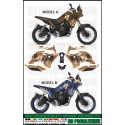 Adesivo XT 660 Z TENERE 2008 - 2016 REPLICA DAKAR CHESTERFIELD