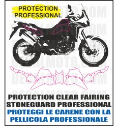 Adesivo CRF 1000L AFRICA TWIN 2016 RED WHITE BLACK