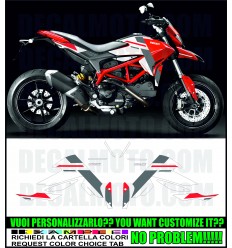 Adesivo HYPERMOTARD 821 939 GP 18 TRIBUTE