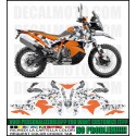 Adesivo LC8 1190 1090 1050 ADVENTURE AKRAPOVIC