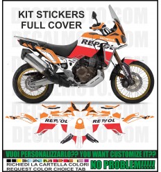 Adesivo CRF 1000L AFRICA TWIN 2016 RED WHITE BLACK