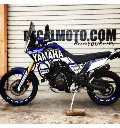 Adesivo XT 660 Z TENERE 2008 - 2016 REPLICA DAKAR CHESTERFIELD