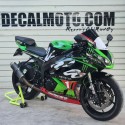 Adesivo ZX 6R NINJA 2009 - 2016 TRIBUTE