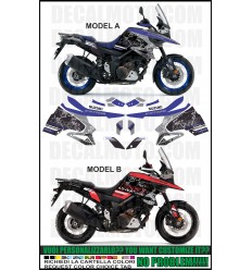 VSTROM 1050 WORLD BLACK BLUE