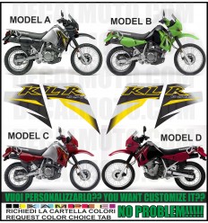 Adesivo KLR 650 1987 - 1988