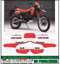 Adesivo KLR 650 1987 - 1988