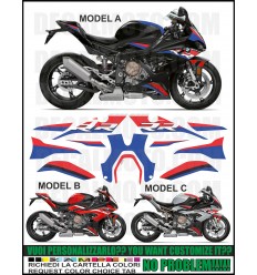 Adesivo S1000 RR IWR TEAM BSB BATHAMS