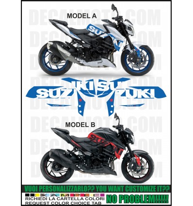 GSX-S 750 SIGN EASY WHITE BLACK