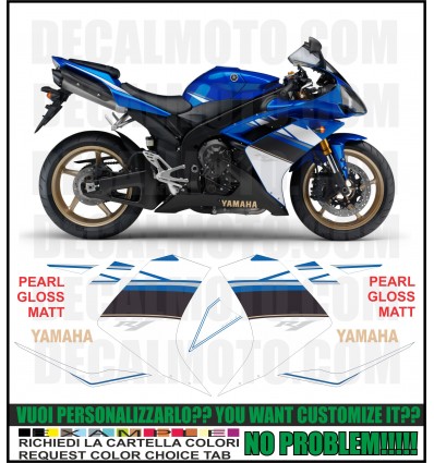 YZF R1 2008 BLUE