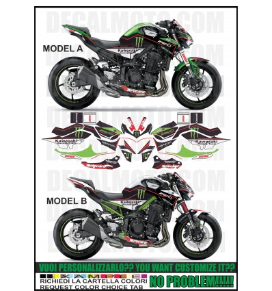 Z900 SBK TRIBUTE GREEN/WHITE 2020 -