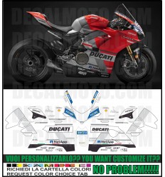 Adesivo PANIGALE V4 R SBK 2019 REPLICA
