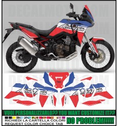 Adesivo CRF 1000L AFRICA TWIN 2016 RED WHITE BLACK