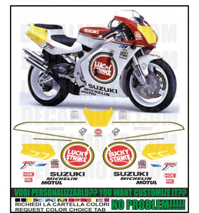 RGV 250 GAMMA 1992 - 1995 TEAM LUCKY...