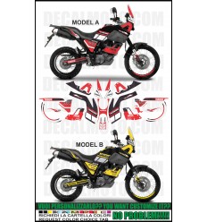 Adesivo XT 660 Z TENERE 2008 - 2016 REPLICA