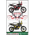 XT 660 Z TENERE 2008 - 2016 FACTORY RACING BLACK EASY