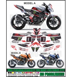 Z750 2007 2012 SBK TRIBUTE WH OR BLUE
